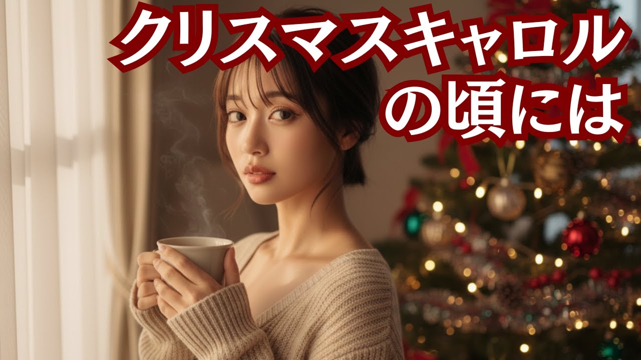【女性ボーカル】クリスマスキャロルの頃には 稲垣潤一 (癒し系アレンジ ) AIカバー カフェミュージック