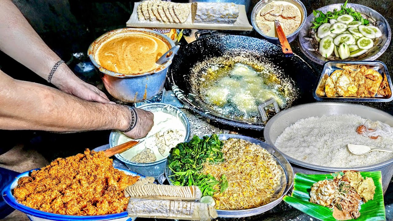 TAMPANG PREMAN JUALAN NASI PECEL LARIS POOLL, PADAHAL TEMPAT NYA NYELEMPIT DALAM GANG - Pecel Metal