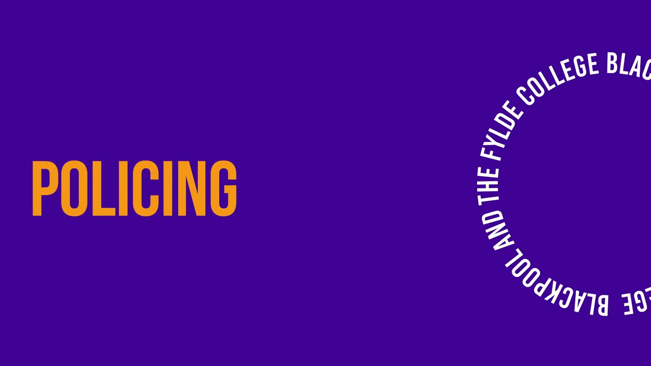 B&FC Policing - Degree Level
