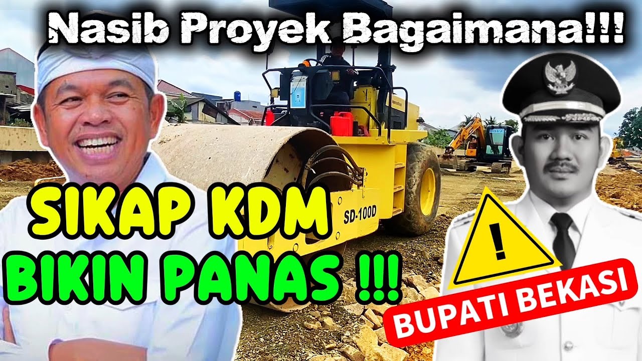 VIRAL KDM ‼️ Proyek Milyaran Ubah Wajah Bekasi, KDM Turun Gunung Kawal Pembangunan Bekasi #kdm