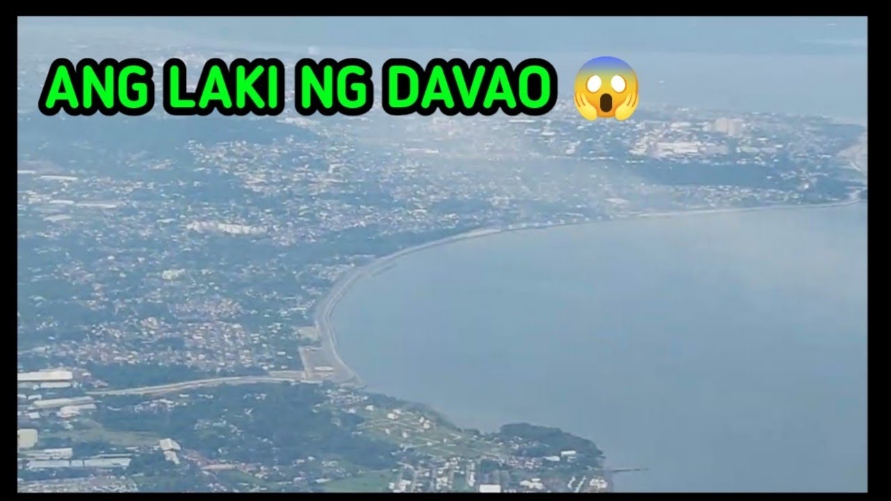 AERIAL VIEW OF DAVAO CITY