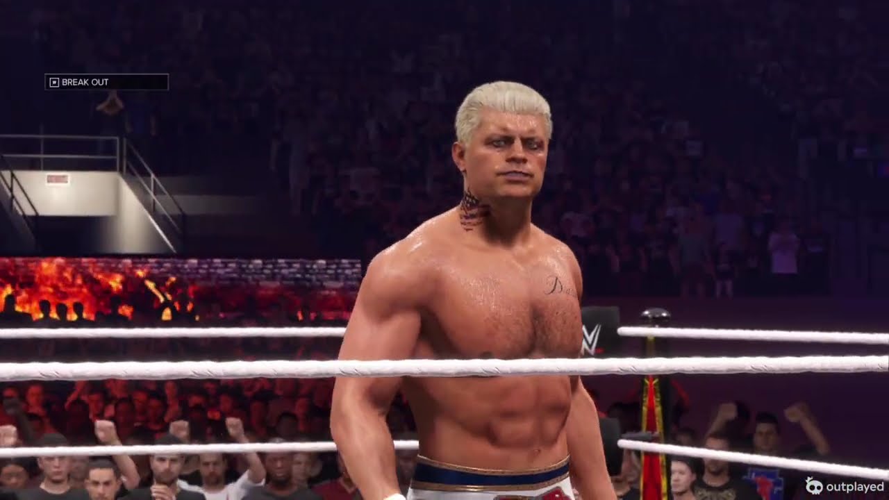 WWE2K24 WWE Live 2 Superstar Extreme rules  -   Cody Rhodes vs Logan Paul  LOS ANGELES CA USA