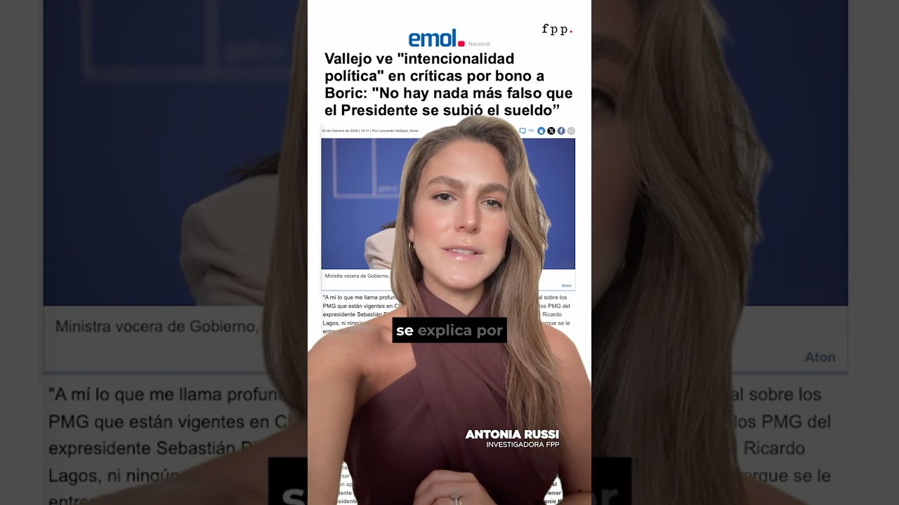 PMG Boric: ¿dónde está la coherencia? I por Antonia Russi