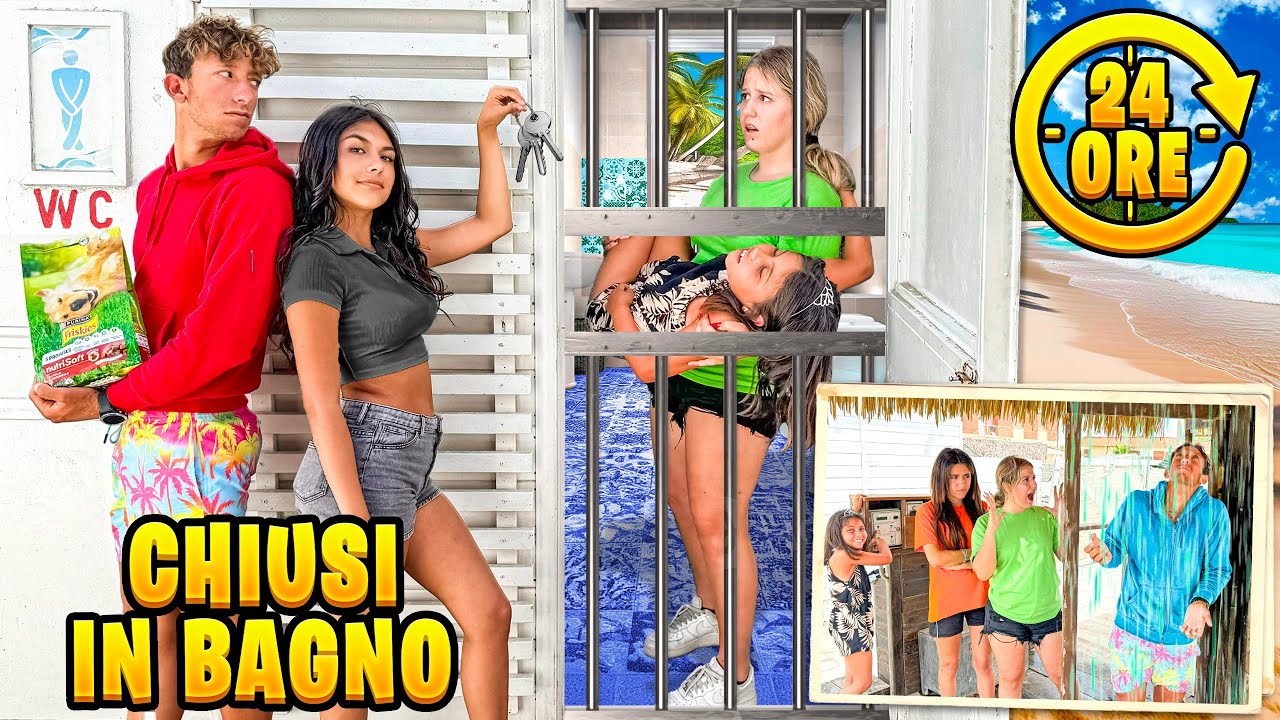 LA BULLA LITIGA CON ZIA NICOLE AL MARE E CHIUDE ILARY IN BAGNO PER 24 ORE! *Ilary Svenuta*