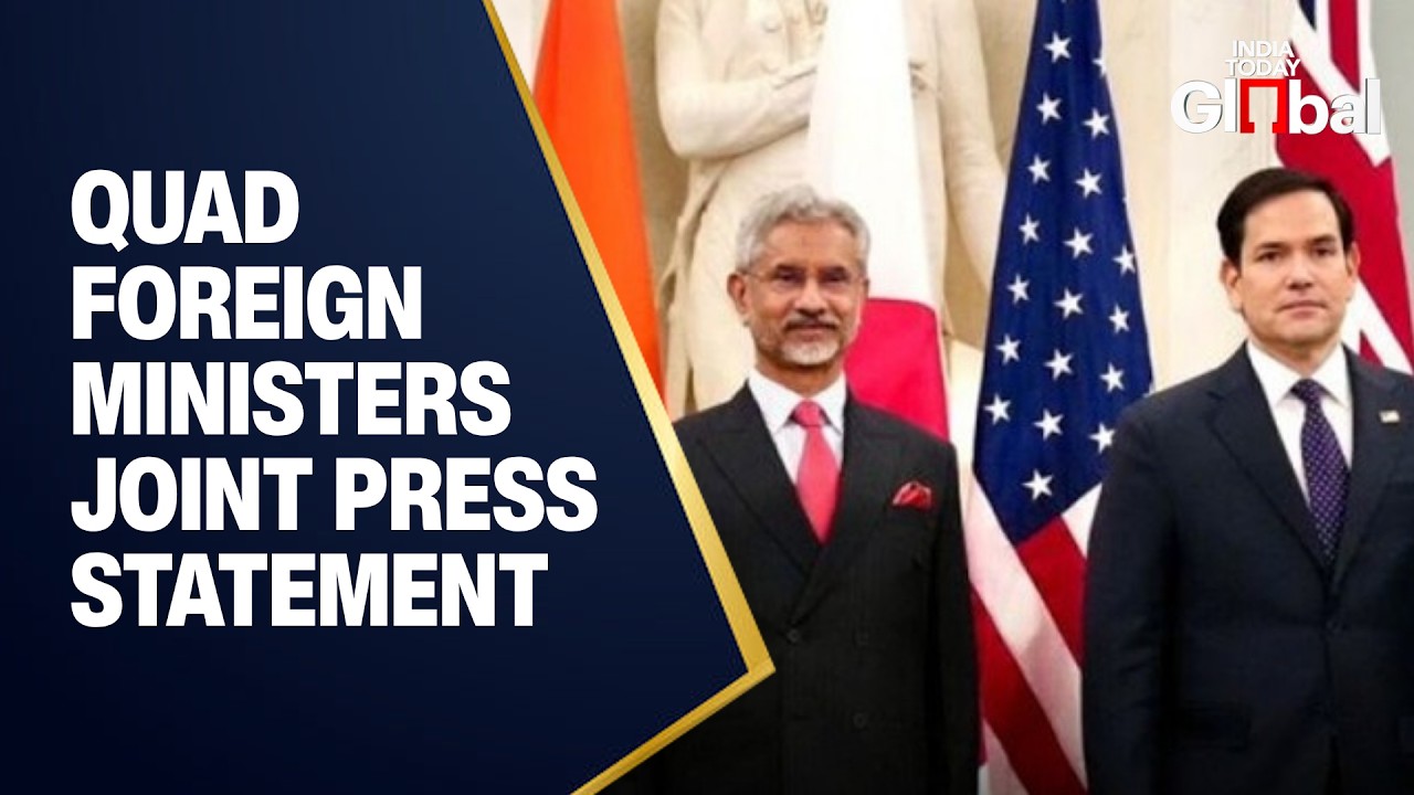 LIVE: Quad Foreign Ministers Joint Press Statement | India | USA | Japan | Australia