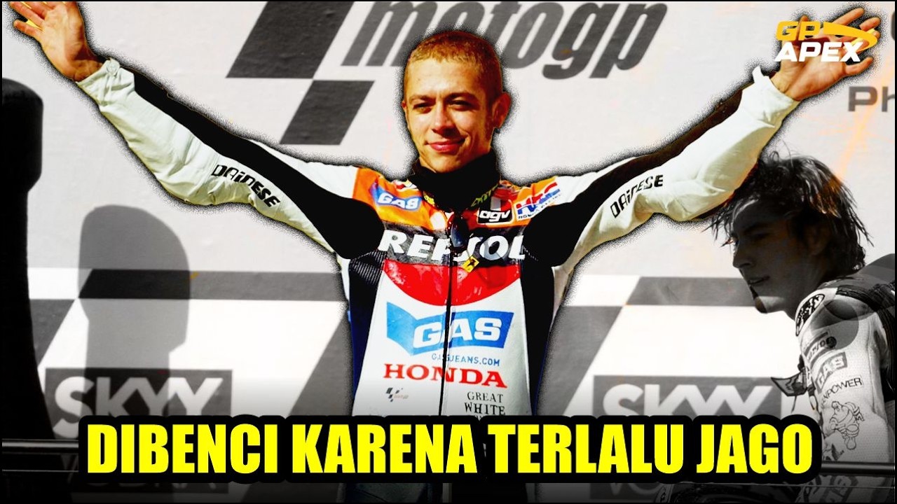 Valentino Rossi, Rider Paling Di Benci di MotoGP ?