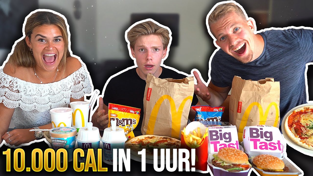 10.000 Calorie&euml;n in 1 UUR! ft Rachel John & Daan van Markus