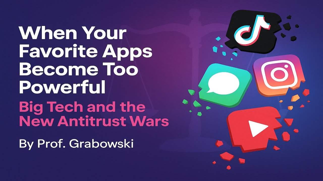 Big Tech vs. The Government: The Antitrust Battle That Will Change Your Digital Life