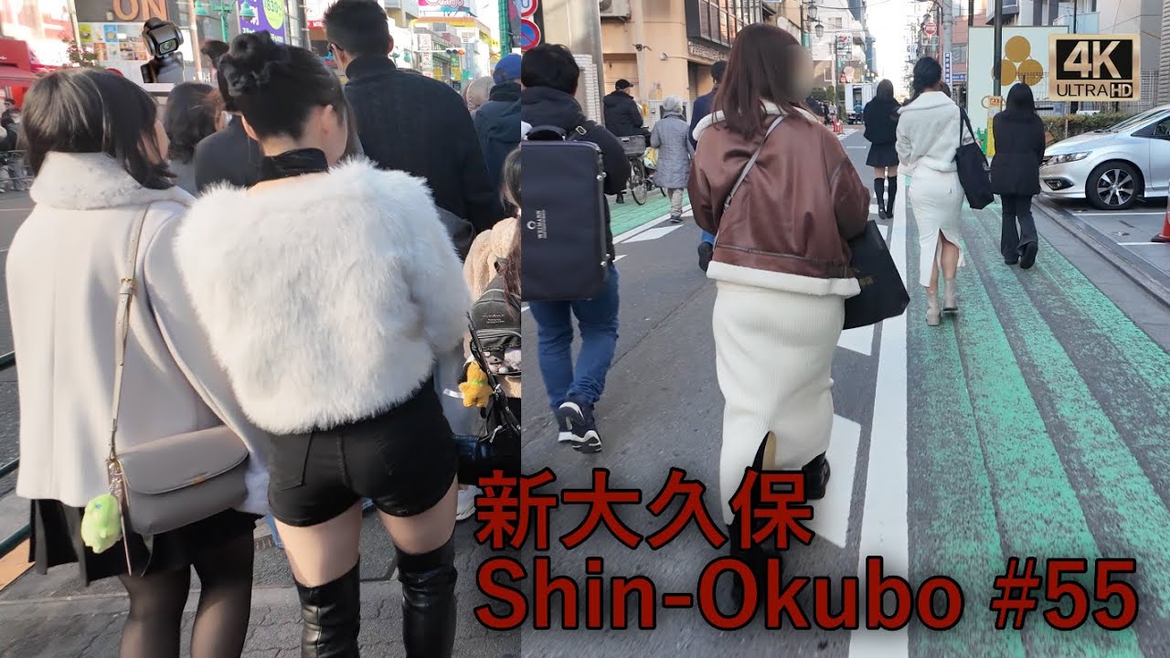 【4K Tokyo walk】新大久保 Shin-Okubo #55 東京散歩
