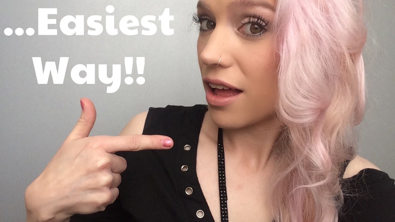 WANT PINK HAIR ? The easy way....