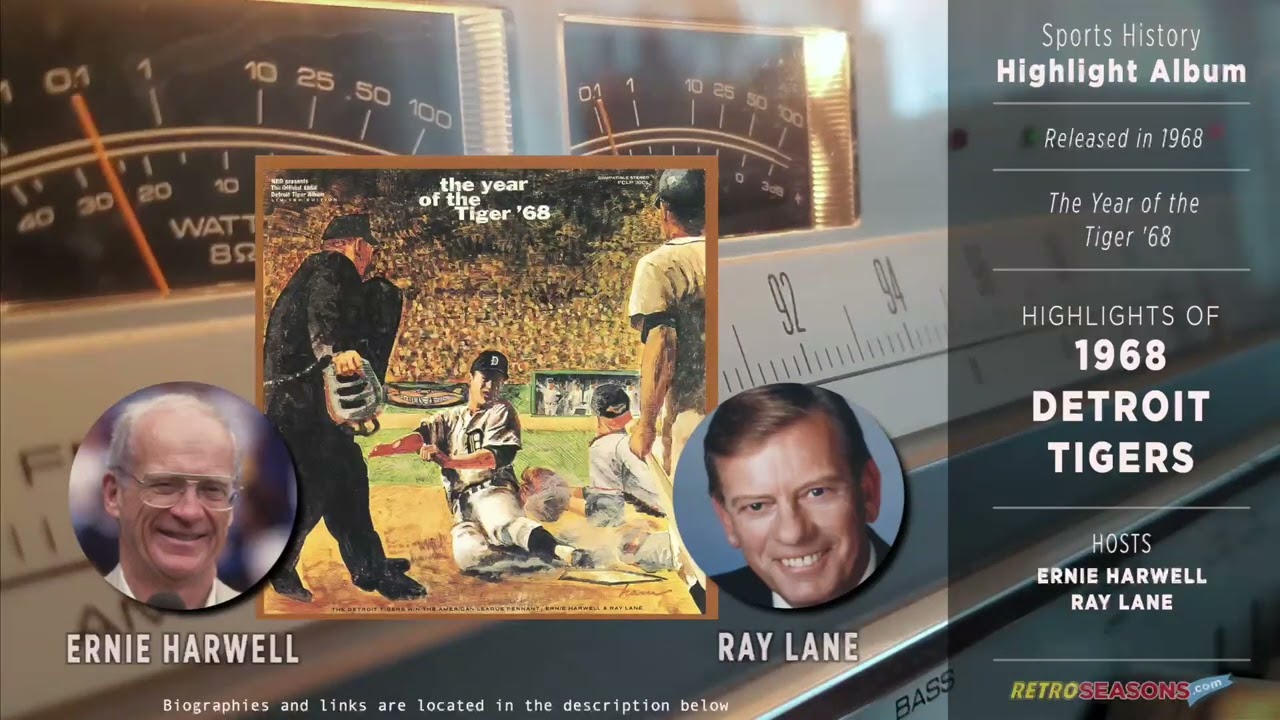 1968 - Baseball Clip - The Year of the Detroit Tigers - Highlights