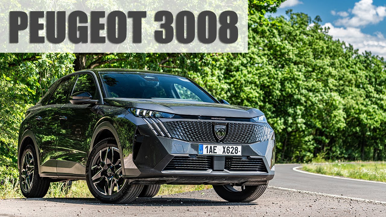 POV 4K 60 FPS / Peugeot 3008 GT Hybrid 145: Fešák zvenku i zevnitř, jen to místo vzadu...