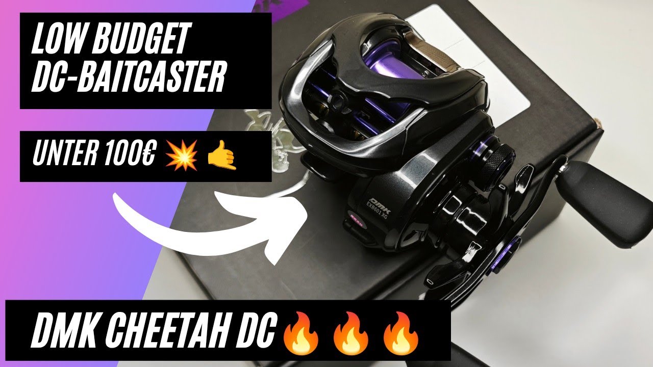 DC Baitcaster für unter 100 € von AliExpress | DMK Cheetah DC für jedermann | Shimano kann einpacken
