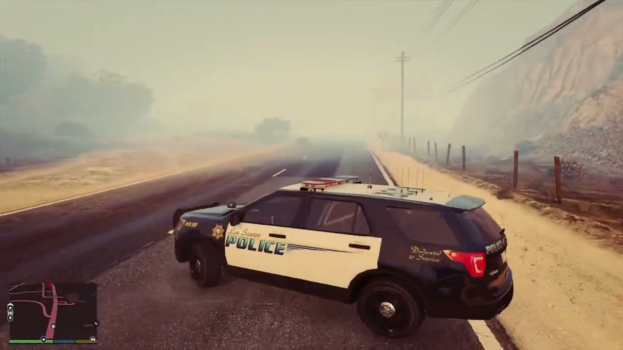 [NO COMMENTARY] LSPDFR GTA 6: prisoner,gun,pursuit