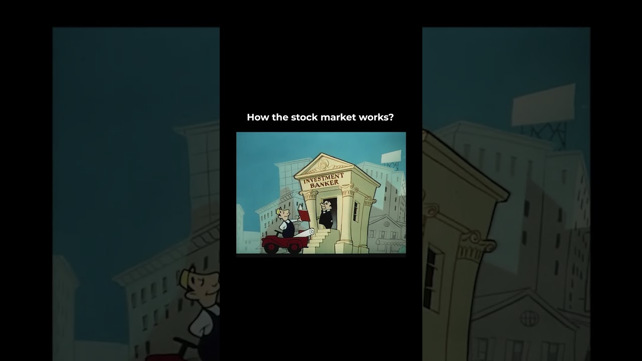 How Does the Stock Market Work? Simple Animated Explanation