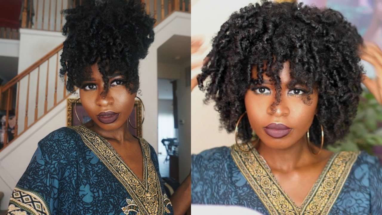 NATURAL HAIR | SMALL PERM RODS ON THICK TYPE 4 HAIR