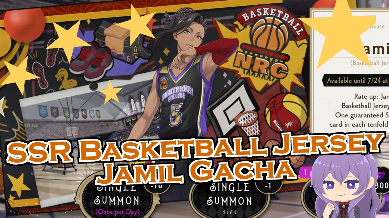 Shoot for the SSR! 🏀 | Jamil Viper Basketball Jersey Club Gacha Summons- Twisted Wonderland EN