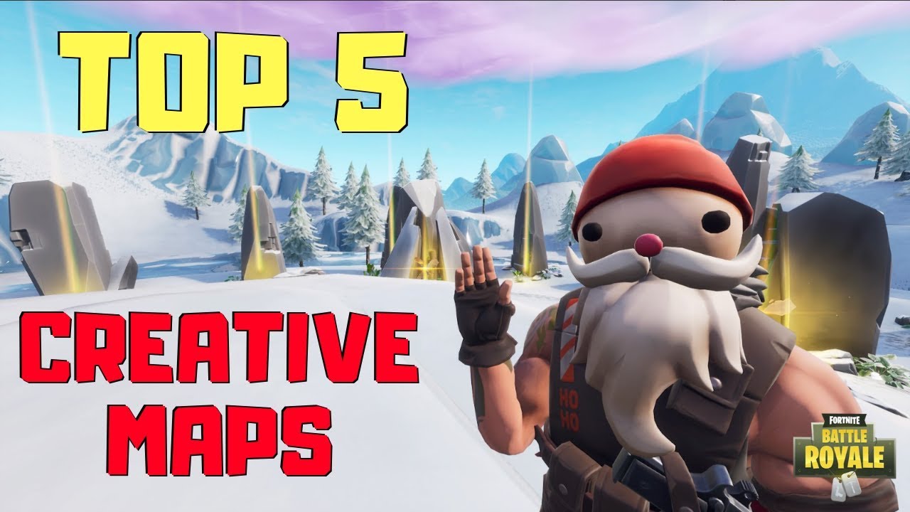 TOP 5 CUSTOM GAMES & MAPS TO PLAY ON CREATIVE (With Codes) | Fortnite: Creative