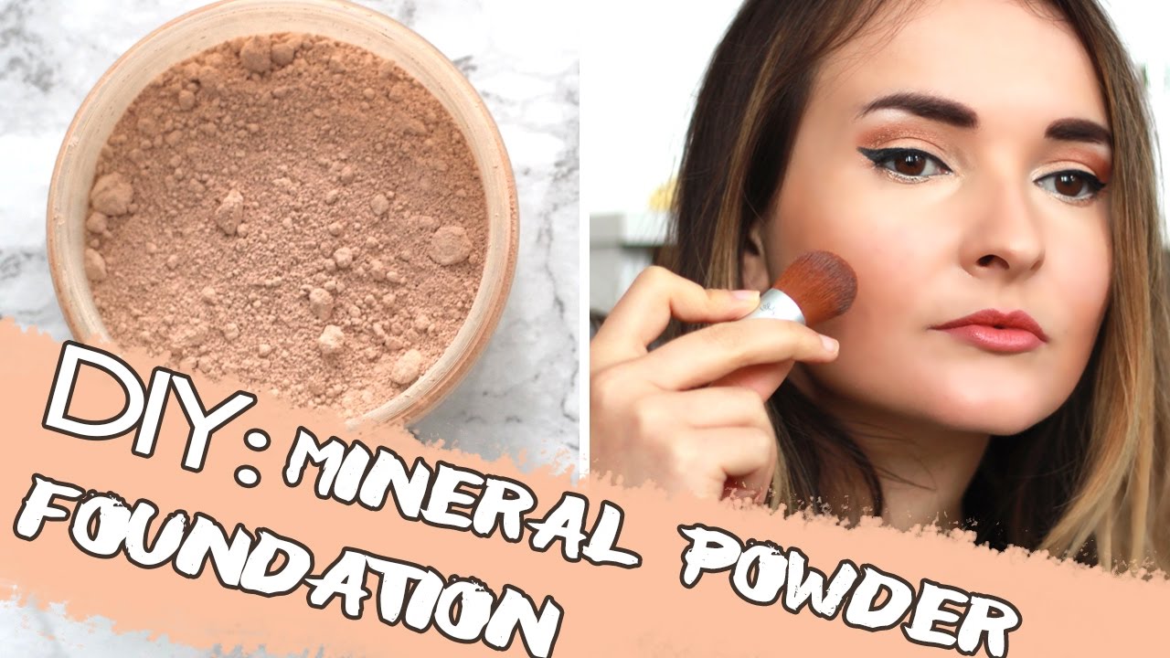 DIY:  NATURAL MINERAL POWDER FOUNDATION | From Scratch