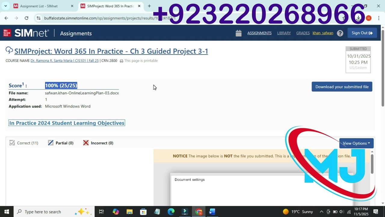 Word 365 In Practice - Ch 3 Guided Project 3-1 | Word 365 In Practice - Ch 3 Guided Project 3-1