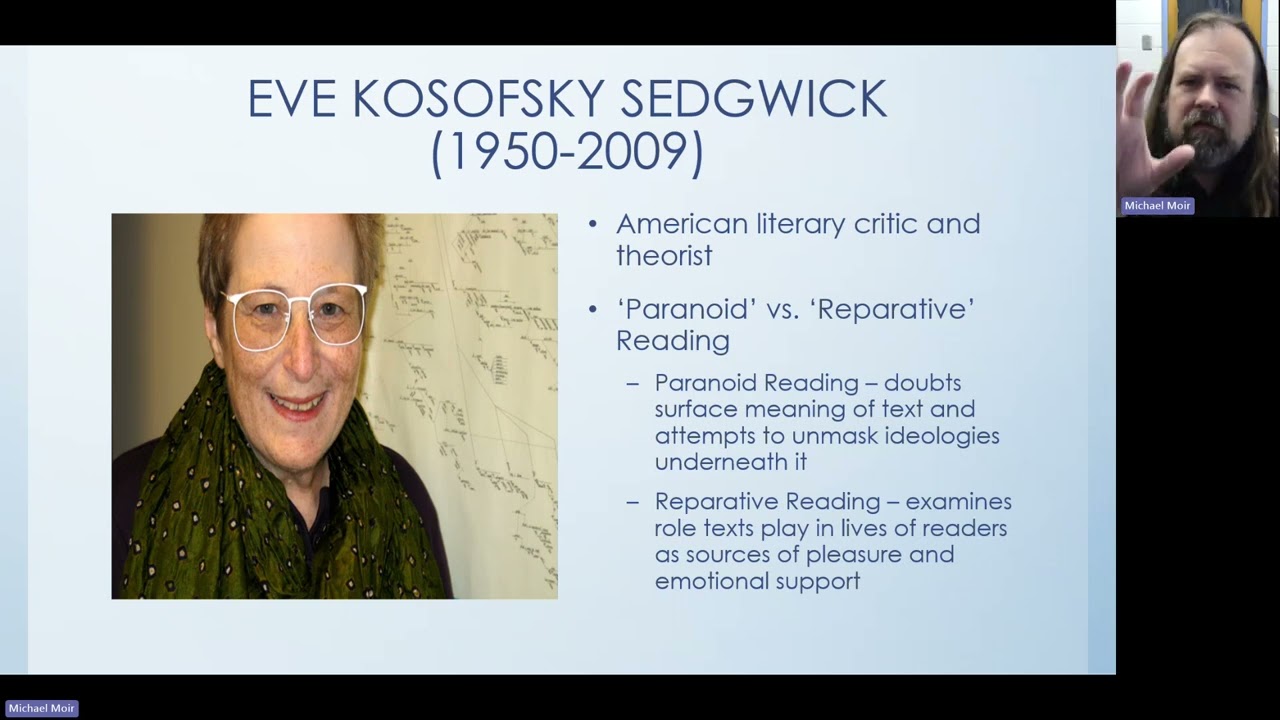 Literary Theory Fall 2024  Postcritique Lecture