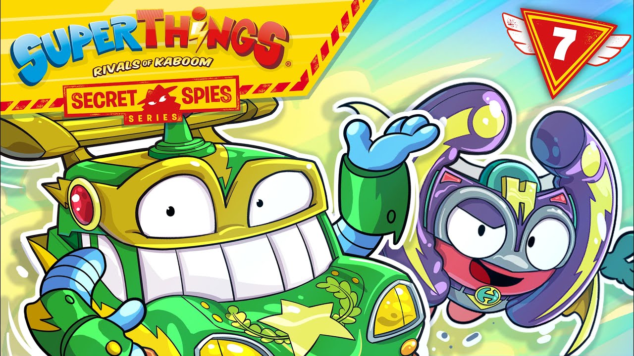 ⚡SUPERTHINGS EPISODES😎 Ep 7  SPEED PATROL, masters of the road 💥 |CARTOON SERIES for KIDS
