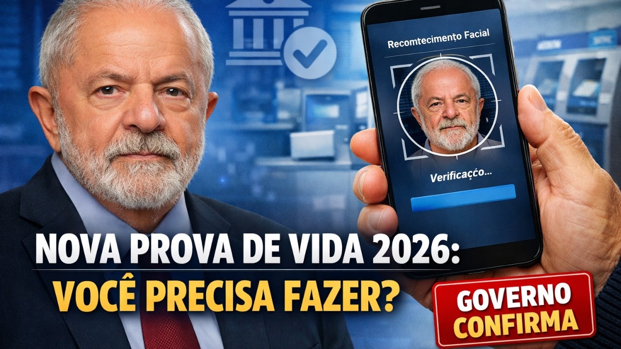 NOVA PROVA DE VIDA DO INSS GOVERNO EMITE MENSAGEM CONFIRMANDO MUDANÇAS NA PROVA DE VIDA EM 2026