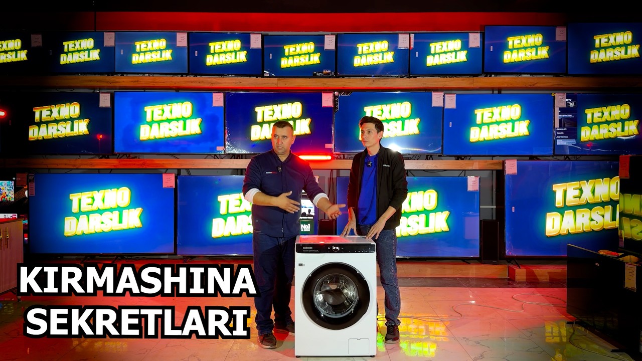 TEXNO DARSLIK. KIRMASHINA SEKRETLARI