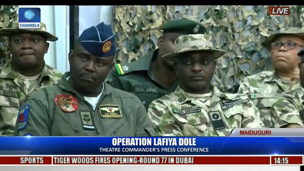 Army Briefs On Operation Lafia Dole Pt 2