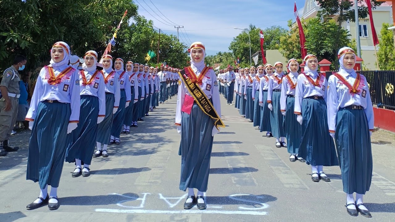 Variasi Barisan PUTRI SMAN 2 BATAUGA kereeen