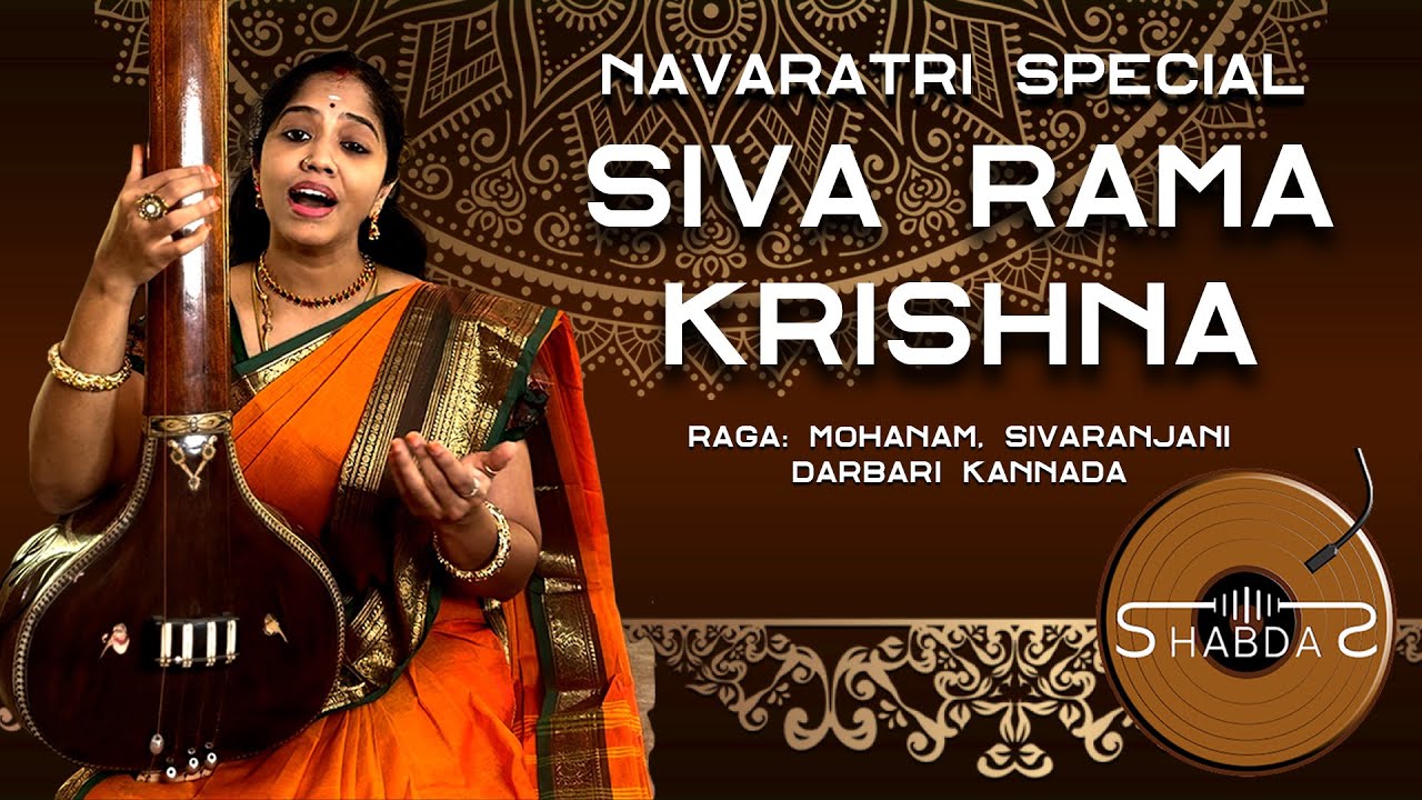 SIVA RAMA KRISHNA | SHABDAS RAMYA | RAGAMALIKA  #trending #navaratri #devotional #shabdasramya