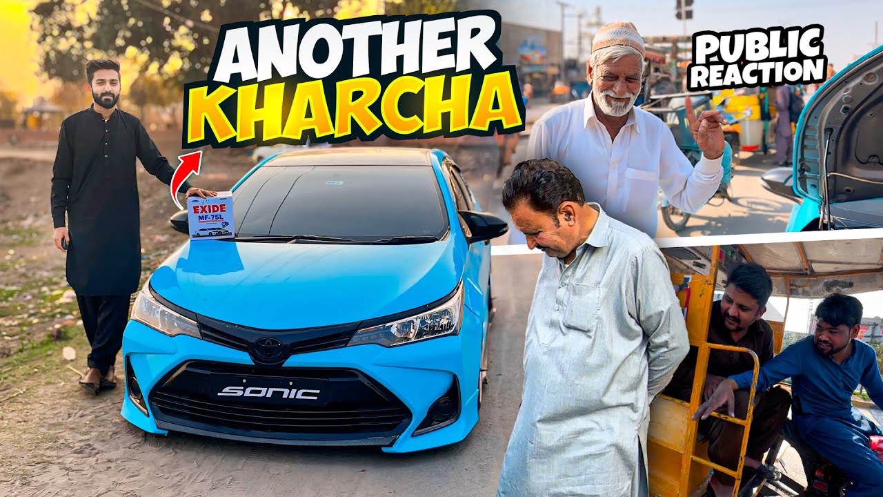 NEW BATTERY FOR SONIC 🩵 - Public Reactions on Air Suspension 😱💯