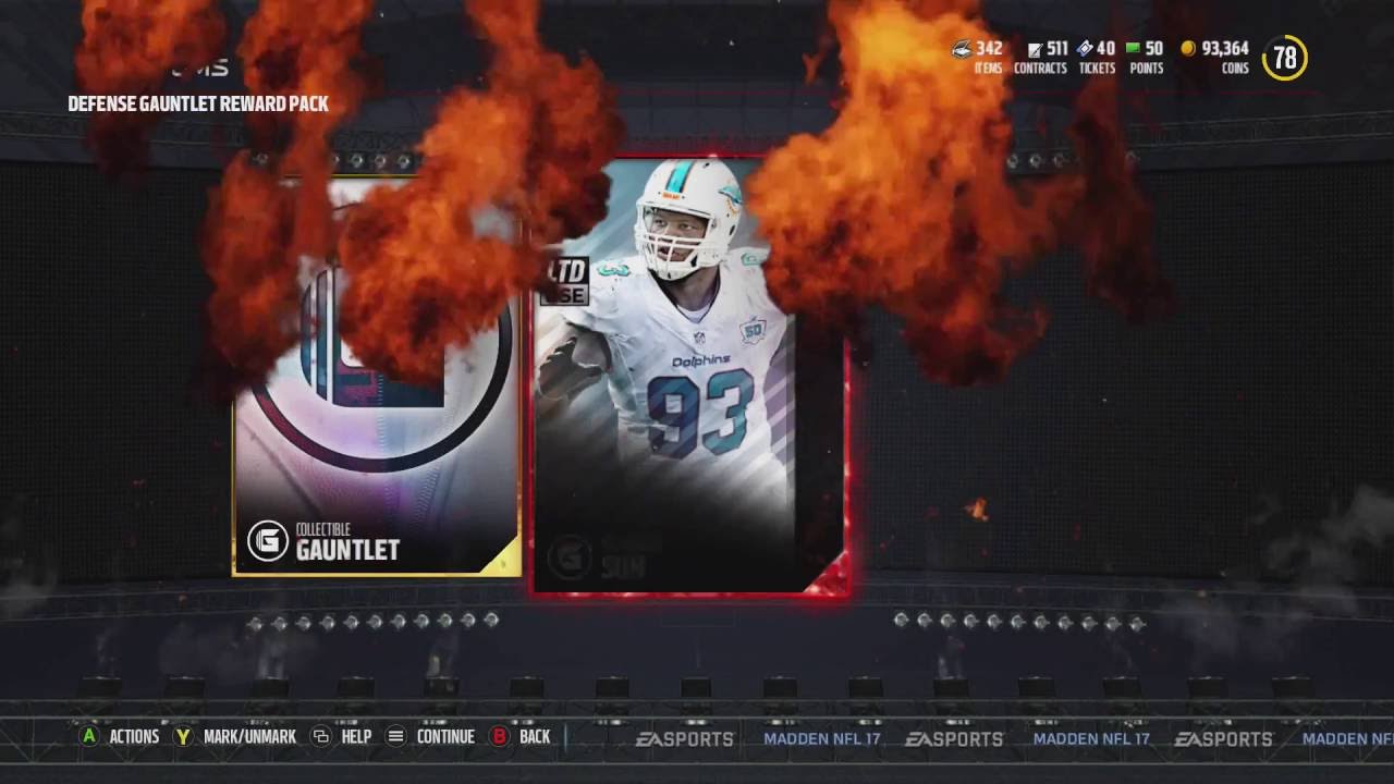 MUT 17 - Opening all Gauntlet Reward Packs