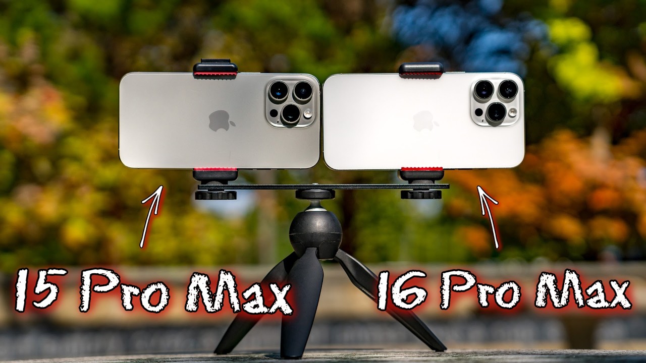 Видеотест камеры iPhone 16 Pro Max против 15 Pro Max
