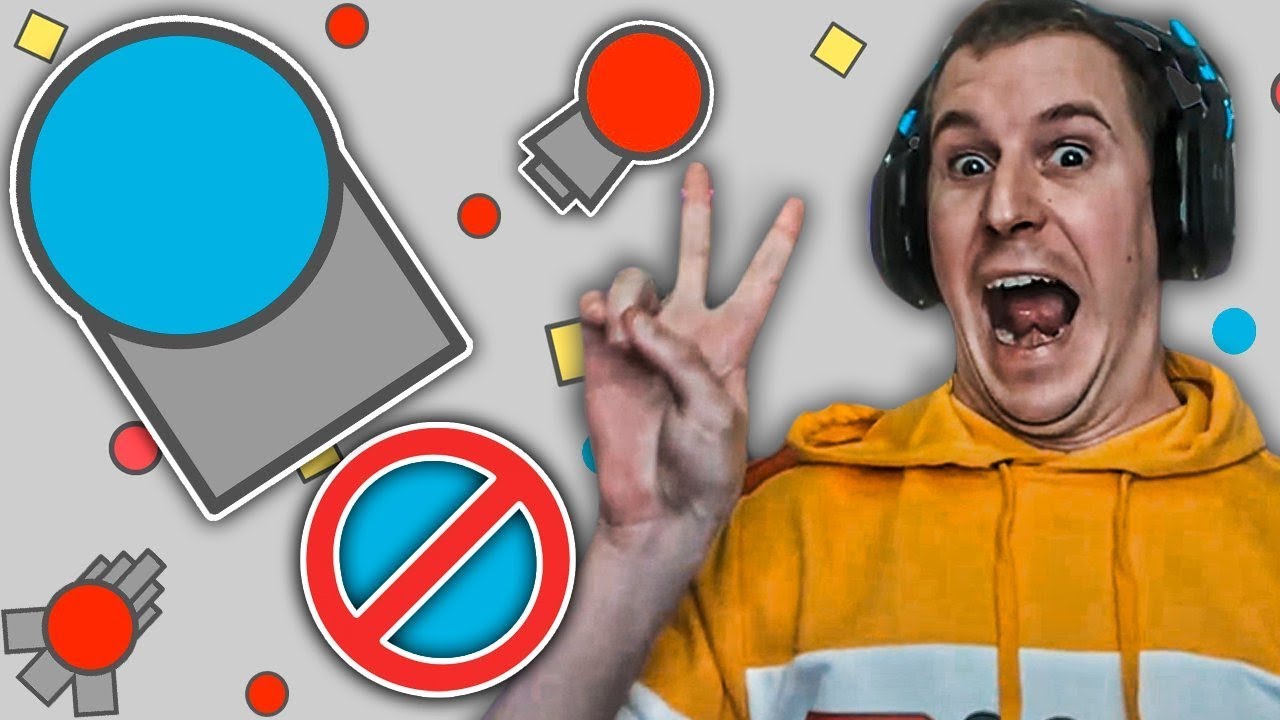 SOLO PUEDO MATAR CHOCANDO - DIEP.IO