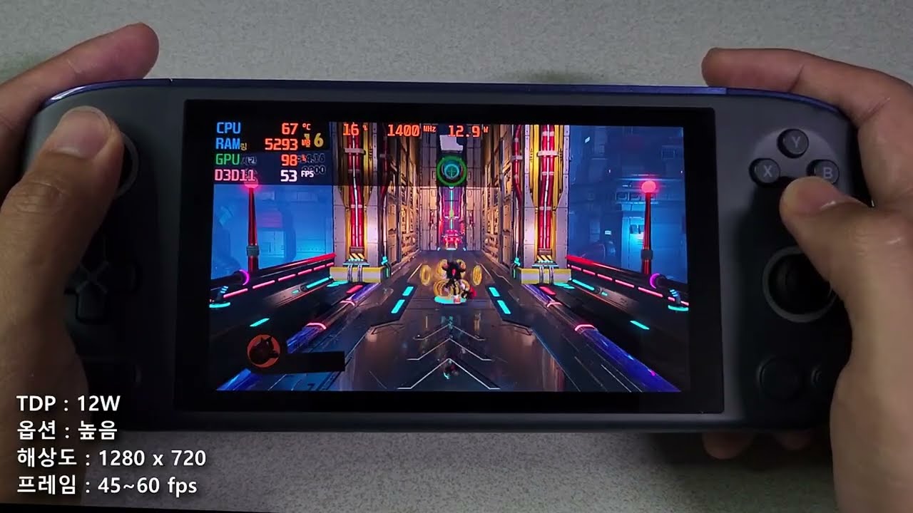 AYANEO AIR (Ryzen 5560U) Game test - Sonic Forces