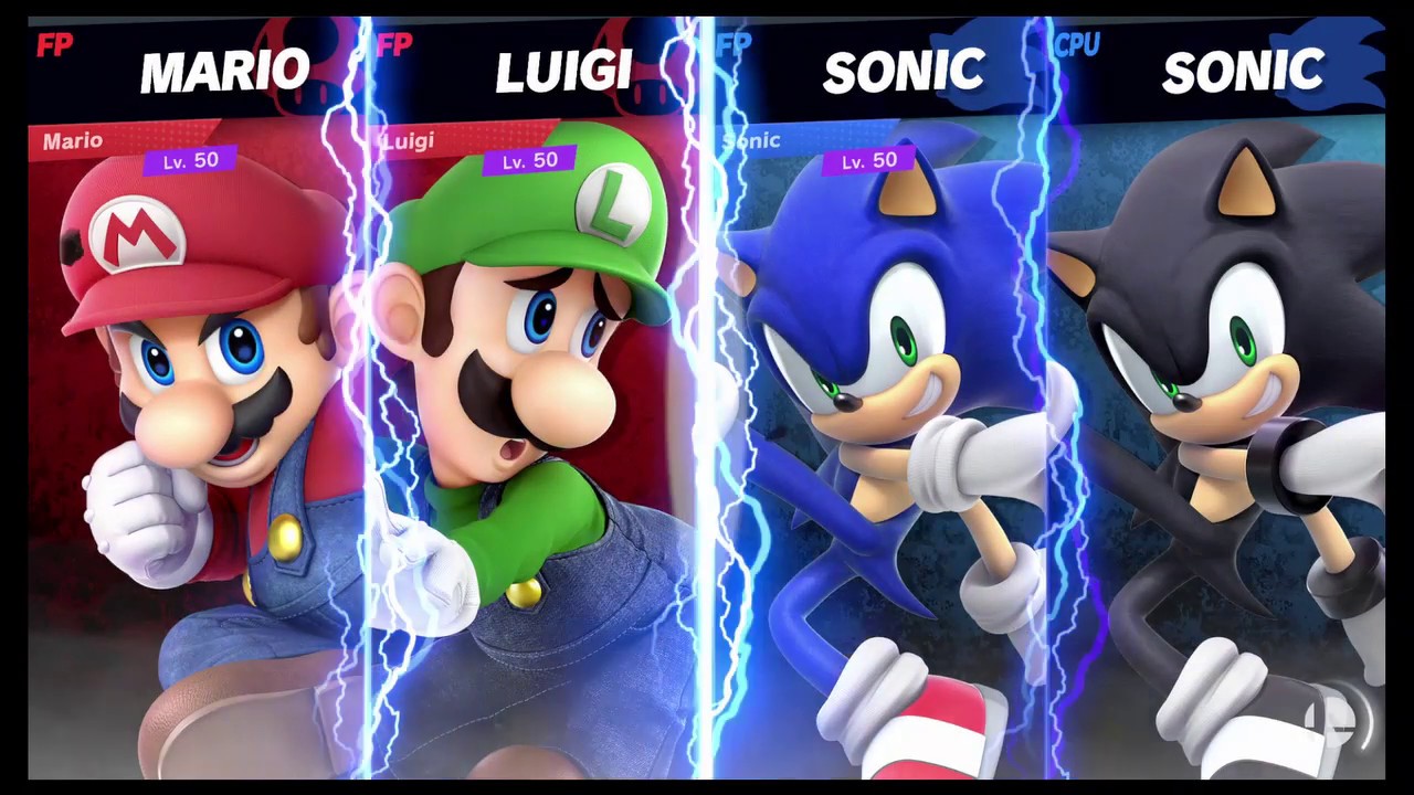 Super Smash Bros Ultimate Amiibo Fights   Request #5469 Mario Bros vs Hedgehogs