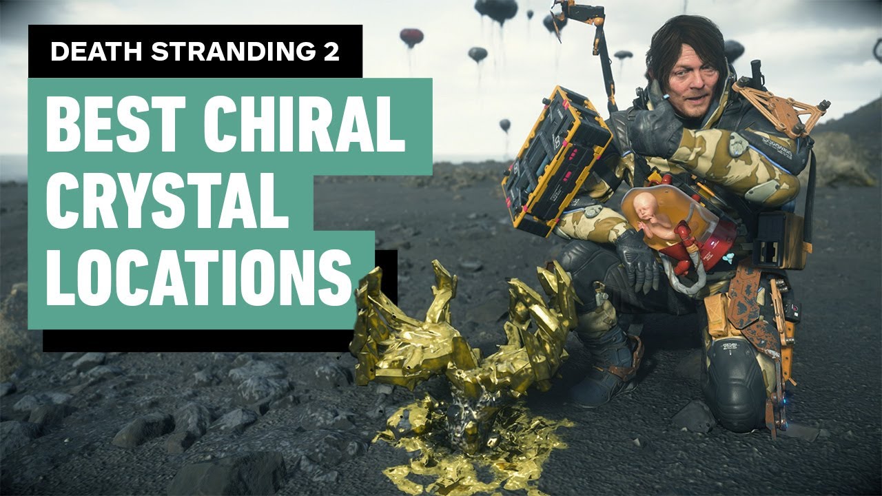 Death Stranding 2: Get TONS of Chiral Crystals Fast | Best Crystal Locations