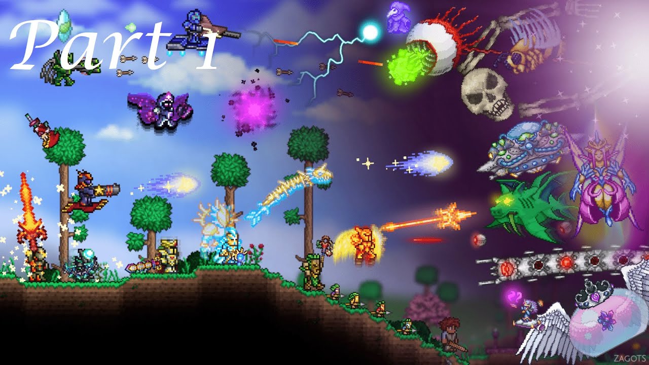 Terraria Master Mode - Slow Start (Part 1)
