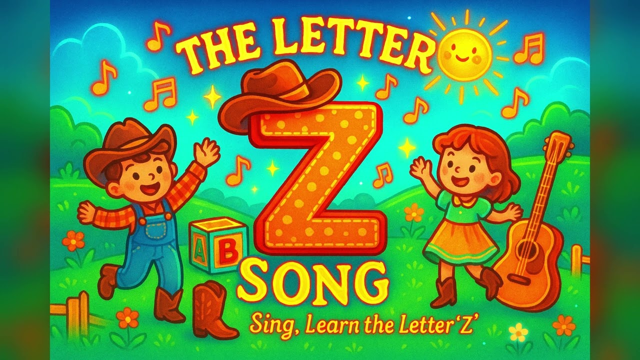 The Letter Z Song | Fun & Easy Learning for Kids - Letter z