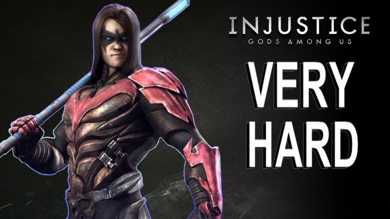 Injustice Gods Among Us - Nightwing Classic Battles (VERY HARD) NO MATCHES LOST