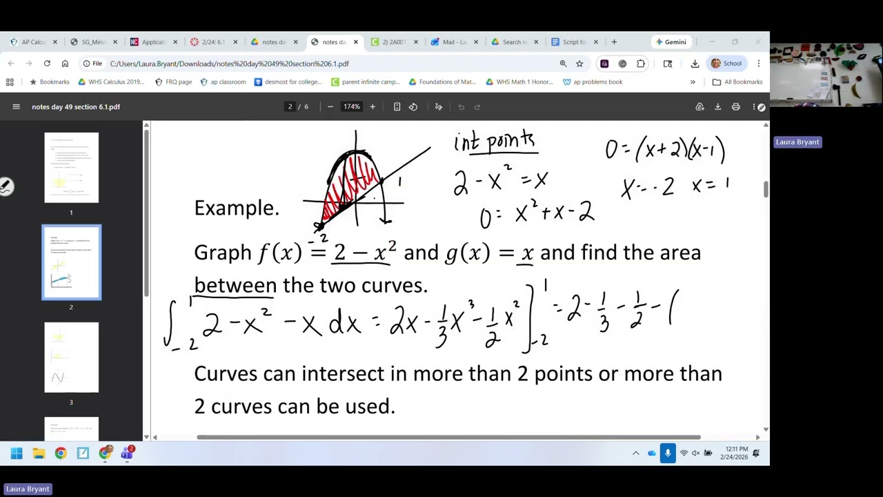6 1 notes and dividing area in half