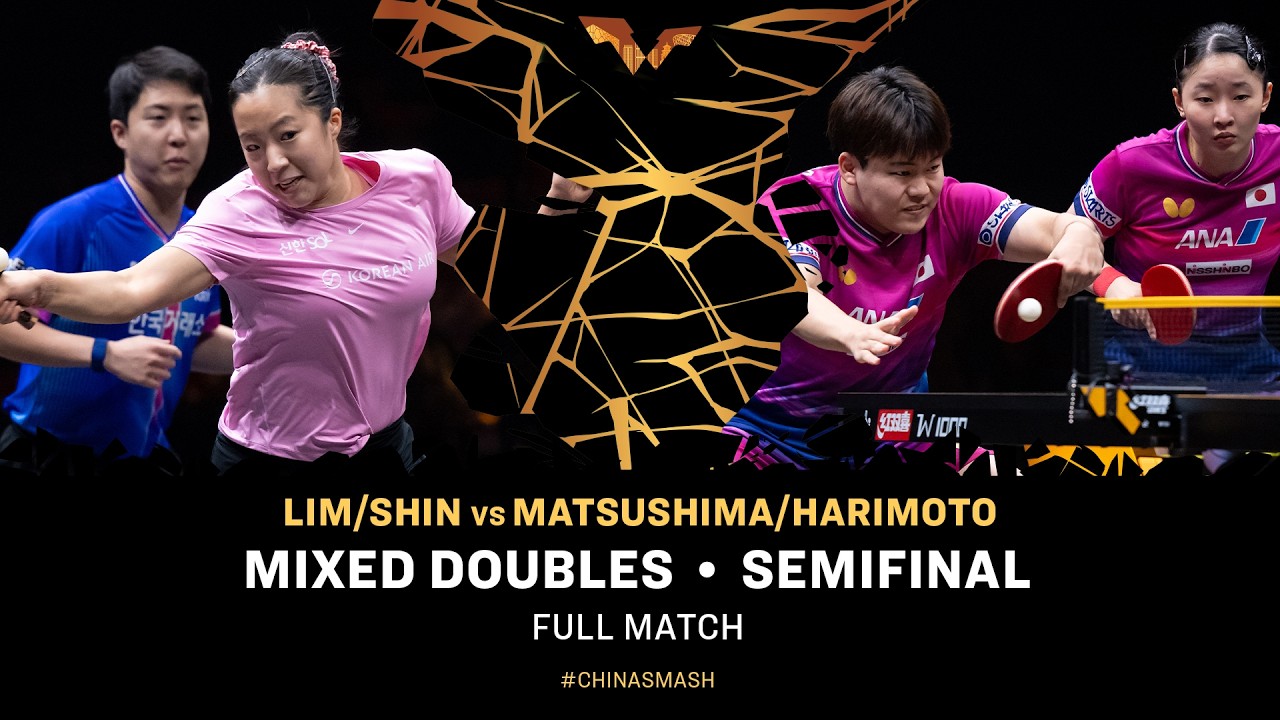 FULL MATCH | Lim/Shin vs Matsushima/Harimoto  | XD SF | #ChinaSmash 2026