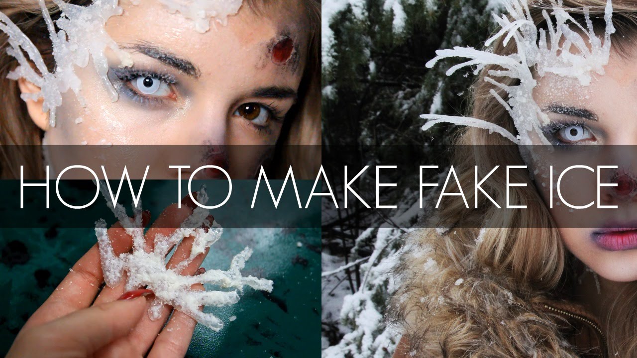 How To Make Fake Ice | Laura Glam'More FX
