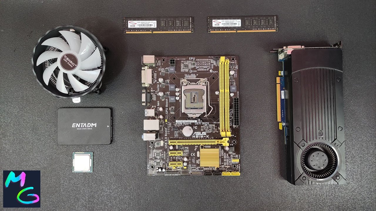 I5 4590 + GTX 760ti Low Budget Build Gaming PC