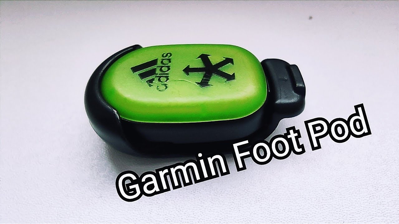Garmin foot pod. Подключение и вообще зачем он нужен!