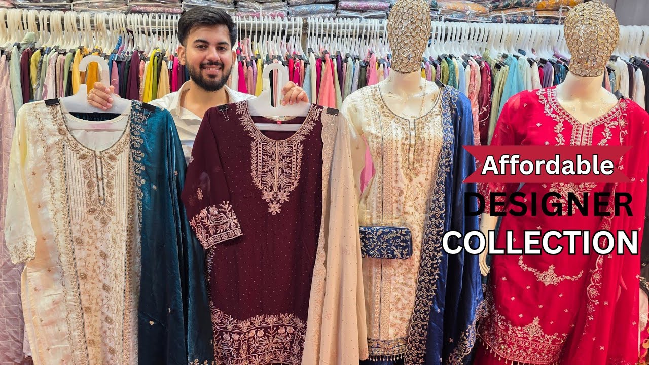 Inside India's Largest Pakistani Suits Collection