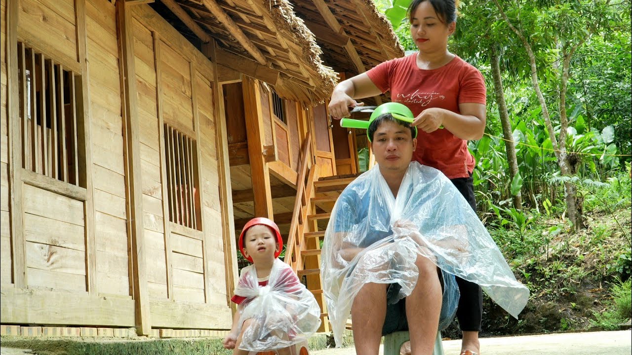 Harvesting melon goes to market sell | My Wife Cut My Hair! How to Cut Men's Hair