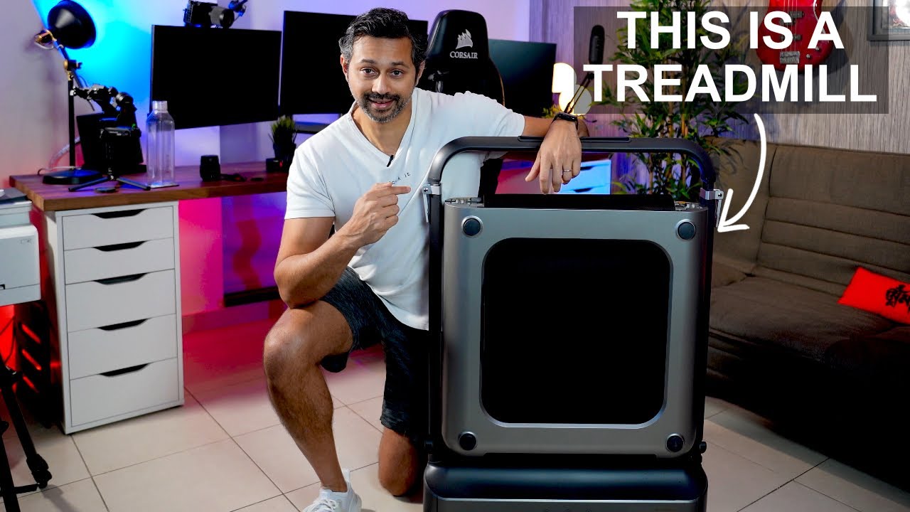 The most Compact Treadmill | Kingsmith walking pad R1 Review