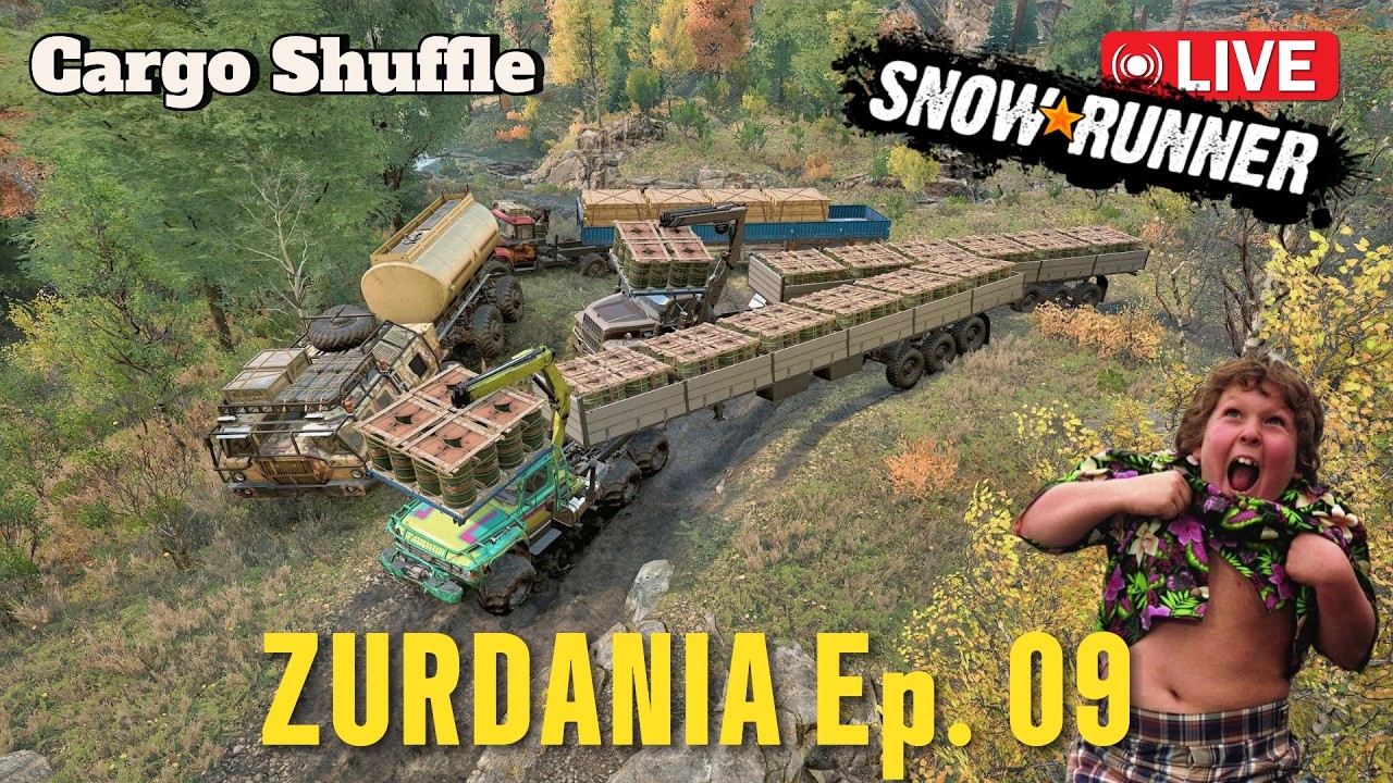 Snowrunner | Season 17 - Zurdania Ep. 9 | Cargo and More Cargo